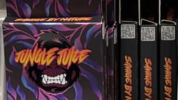 jungle juice pre rolls review michigan Jungle Juice pre roll packaging close up showing infused cannabis pre rolls available in Michigan dispensary