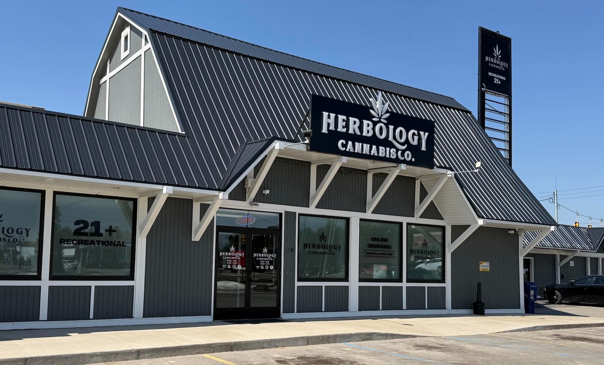 West Branch. herbology storefront in West Branch, Michigan